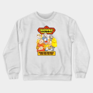 Come for the pizza Crewneck Sweatshirt